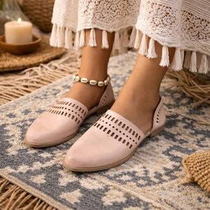 Bueno Light Pink Women's Flats